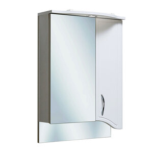 Изображение товара Зеркальный шкаф Runo Севилья 50 с подсветкой и розеткой белый