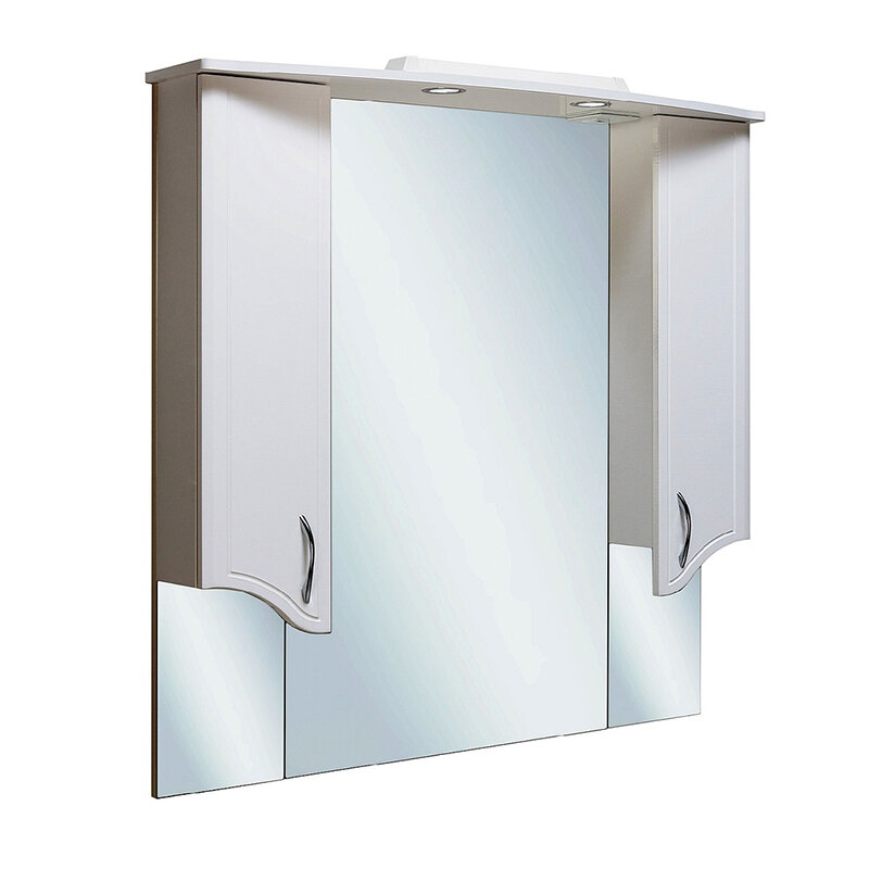 Изображение товара Зеркальный шкаф Runo Севилья 105 с подсветкой и розеткой