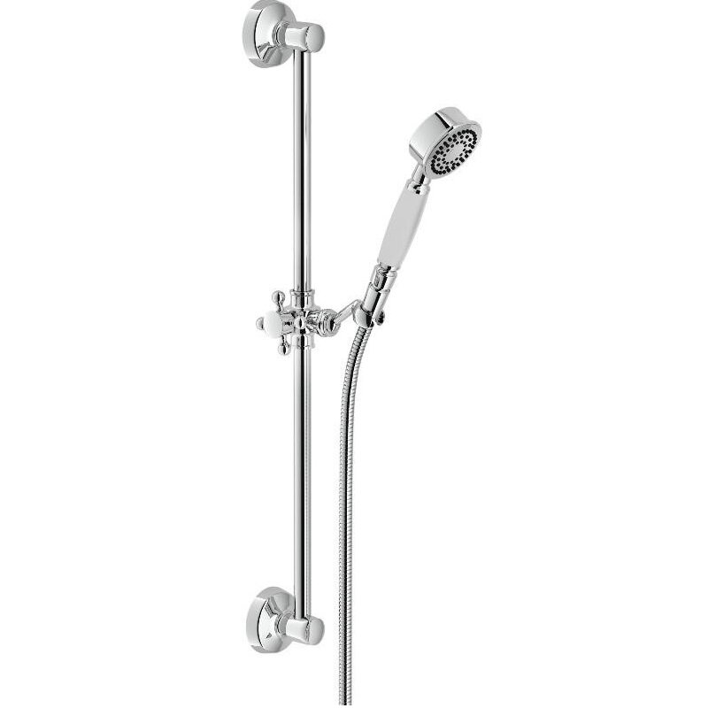 Изображение товара Душевой гарнитур Nobili AD140/48CR с одноструйной лейкой 60 см хром