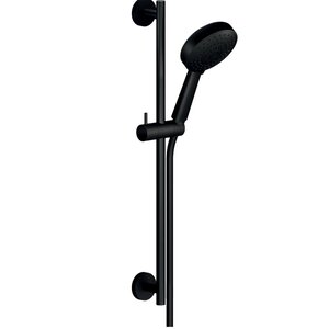 Изображение товара Душевой гарнитур Nobili, 3 режима лейки, 61 см, цвет черный матовый, AD140/54BM