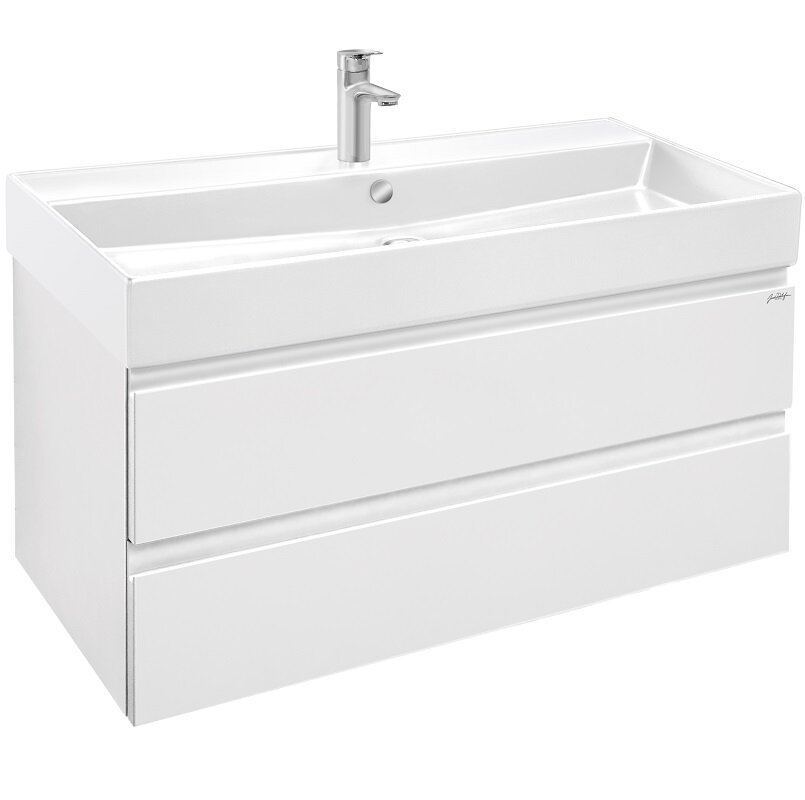 Изображение товара Тумба под раковину Jacob Delafon Madeleine 100 см белая матовая