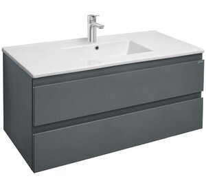 Изображение товара Тумба под раковину Jacob Delafon Madeleine, 100 см, серая матовая, EB1318-J54