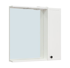 Изображение товара Зеркальный шкаф Runo Римини 00-00001257 75, с подсветкой, белый