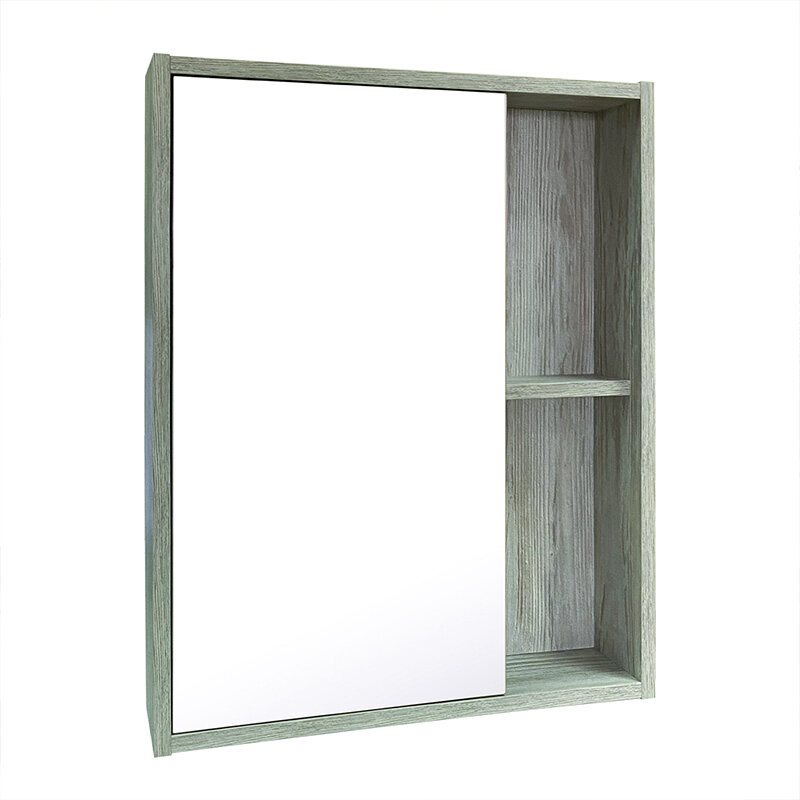 Изображение товара Зеркальный шкаф Runo Эко 60 скандинавский дуб подвесной без подсветки 60 см