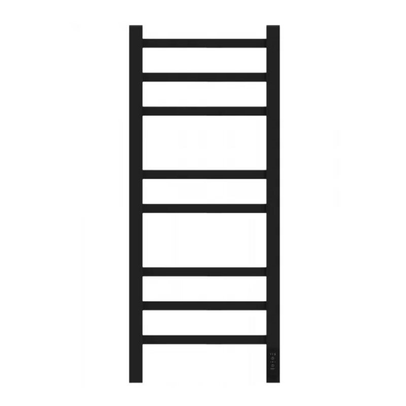 Изображение товара Электрический полотенцесушитель Grois Alex 30x80 см черный матовый сухой ТЭН