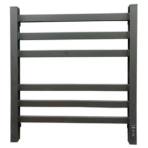 Изображение товара Электрический полотенцесушитель Grois Bruno 50x60 см черный матовый, IPX4