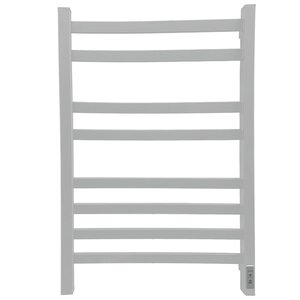 Изображение товара Электрический полотенцесушитель Grois Bruno, ширина 50 см, высота 80 см, универсальное подключение, диммер справа, белый матовый, GR-122 50/80 П8 9003 U
