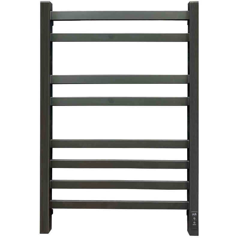 Изображение товара Электрический полотенцесушитель Grois Bruno 50 см x 80 см черный матовый