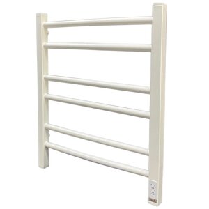 Изображение товара Электрический полотенцесушитель Grois Nex, ширина 50 см, высота 60 см, универсальное подключение, диммер справа, белый матовый, GR-111 50/60 П6 9016 U