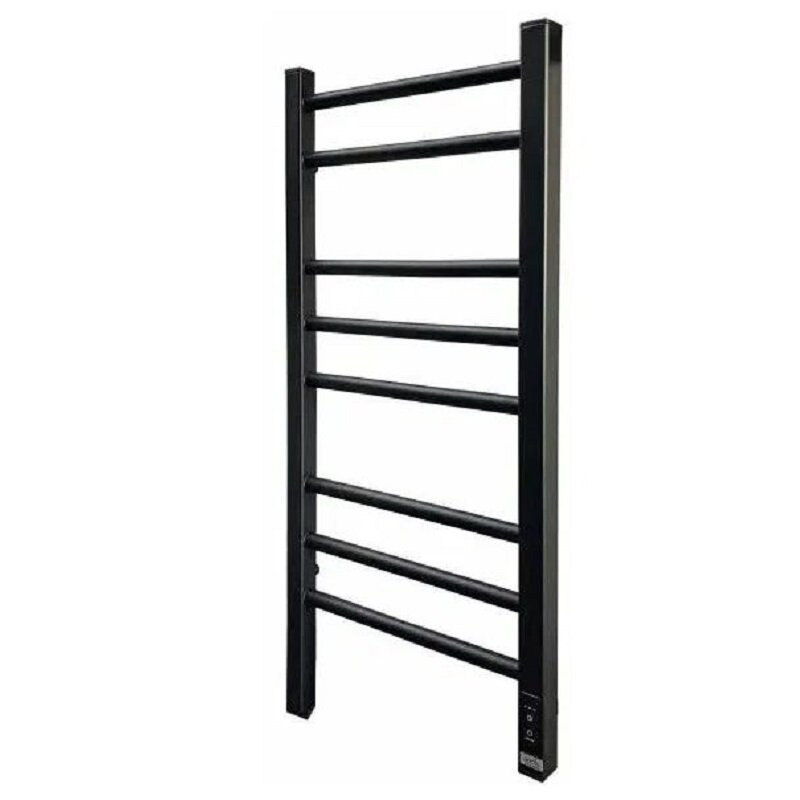 Изображение товара Электрический полотенцесушитель Grois Nex 30x80 черный матовый с сухим ТЭН