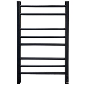 Изображение товара Электрический полотенцесушитель Grois Nex 40x80 см с черным матовым покрытием