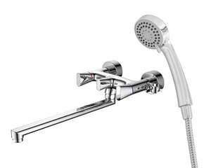Изображение товара Смеситель Orange Alfi для ванны и душа, с душевым гарнитуром, хром, M82-213cr