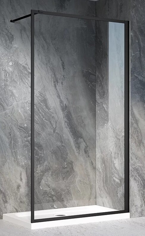 Изображение товара Душевая стенка Veconi Korato 70 см без дверей с закаленным стеклом