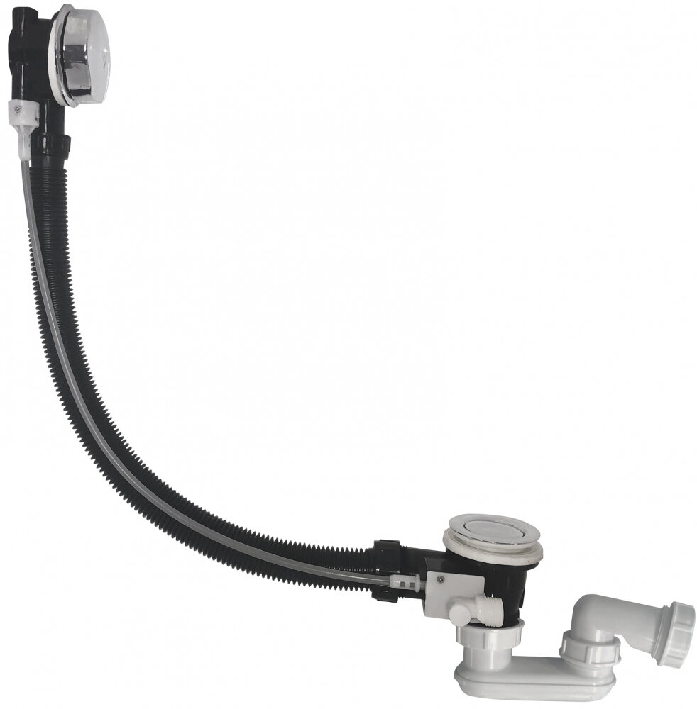 Изображение товара Слив-перелив 1MarKa Luxe SE-MOL-100 600 ФК хром для ванны