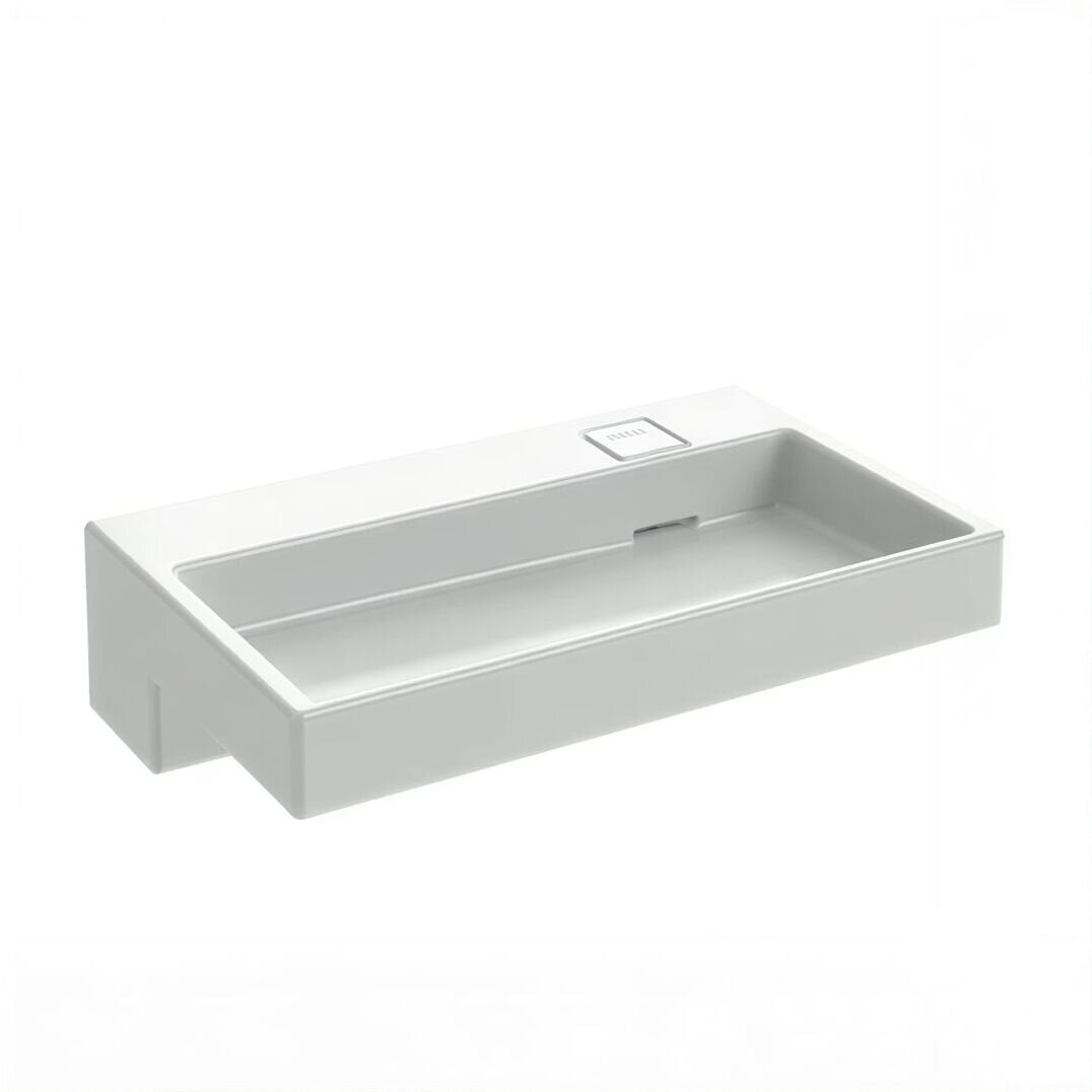 Изображение товара Раковина Jacob Delafon (Kohler) Terrace XC102K-00, 100 х 49 см, без подсветки и отверстия под смеситель, белая