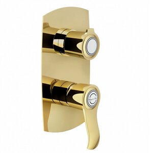 Изображение товара Смеситель Nobili Sofi WE81102/SIGDP для душа с золочением, встроенный