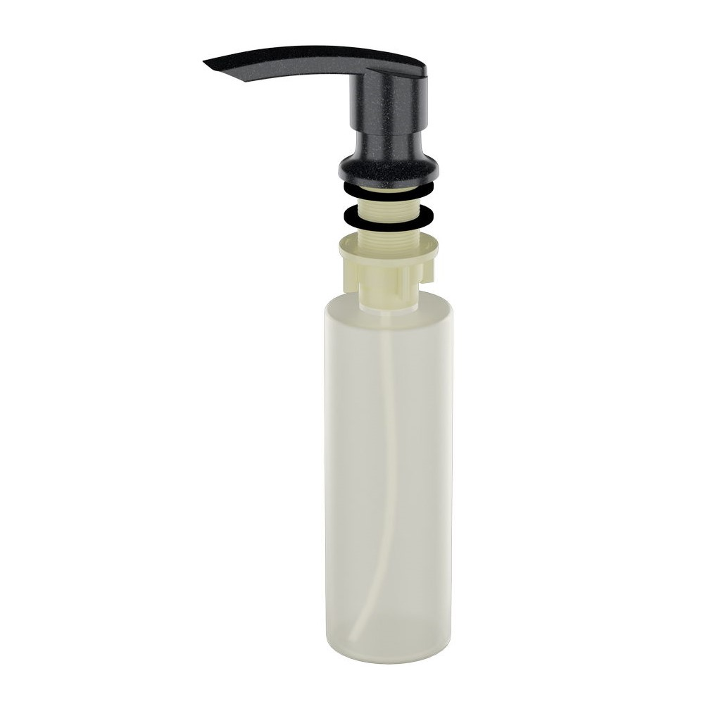 Изображение товара Дозатор встраиваемый для моющего средства Ulgran черный U-02-308