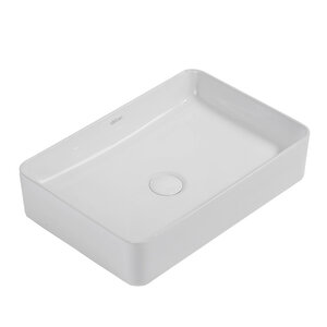 Изображение товара Раковина Abber Rechteck AC2207, 51 х 34.5 х 11 см, накладная, белая