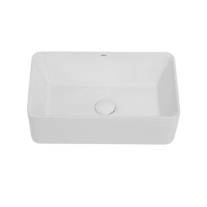 Изображение товара Раковина Abber Rechteck AC2212 белая, накладная, 48.5x37.5x13.5 см