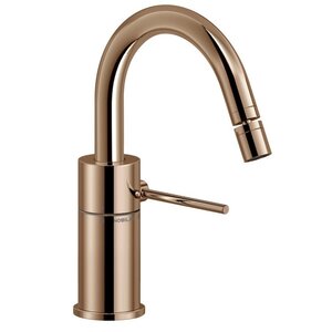 Изображение товара Смеситель Nobili Velis VE125139/2RCP для биде с донным клапаном и PVD покрытием