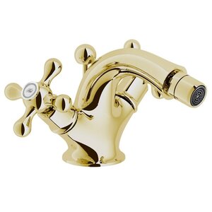 Изображение товара Смеситель Nobili Grazia GRC5119/6GDP для биде, с донным клапаном, цвет золото