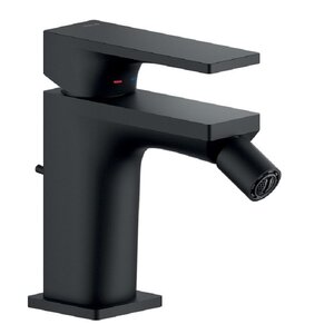 Изображение товара Смеситель Nobili Seven SE124119/1BM для биде, с донным клапаном, цвет черный матовый