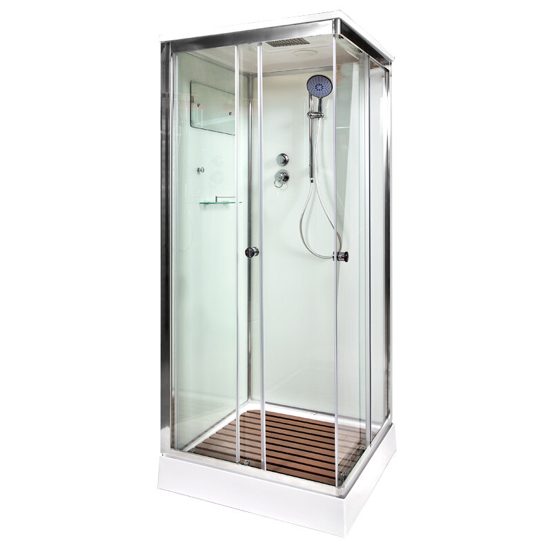 Изображение товара Душевая кабина Dto K 90x90 см с крышей и прозрачным стеклом