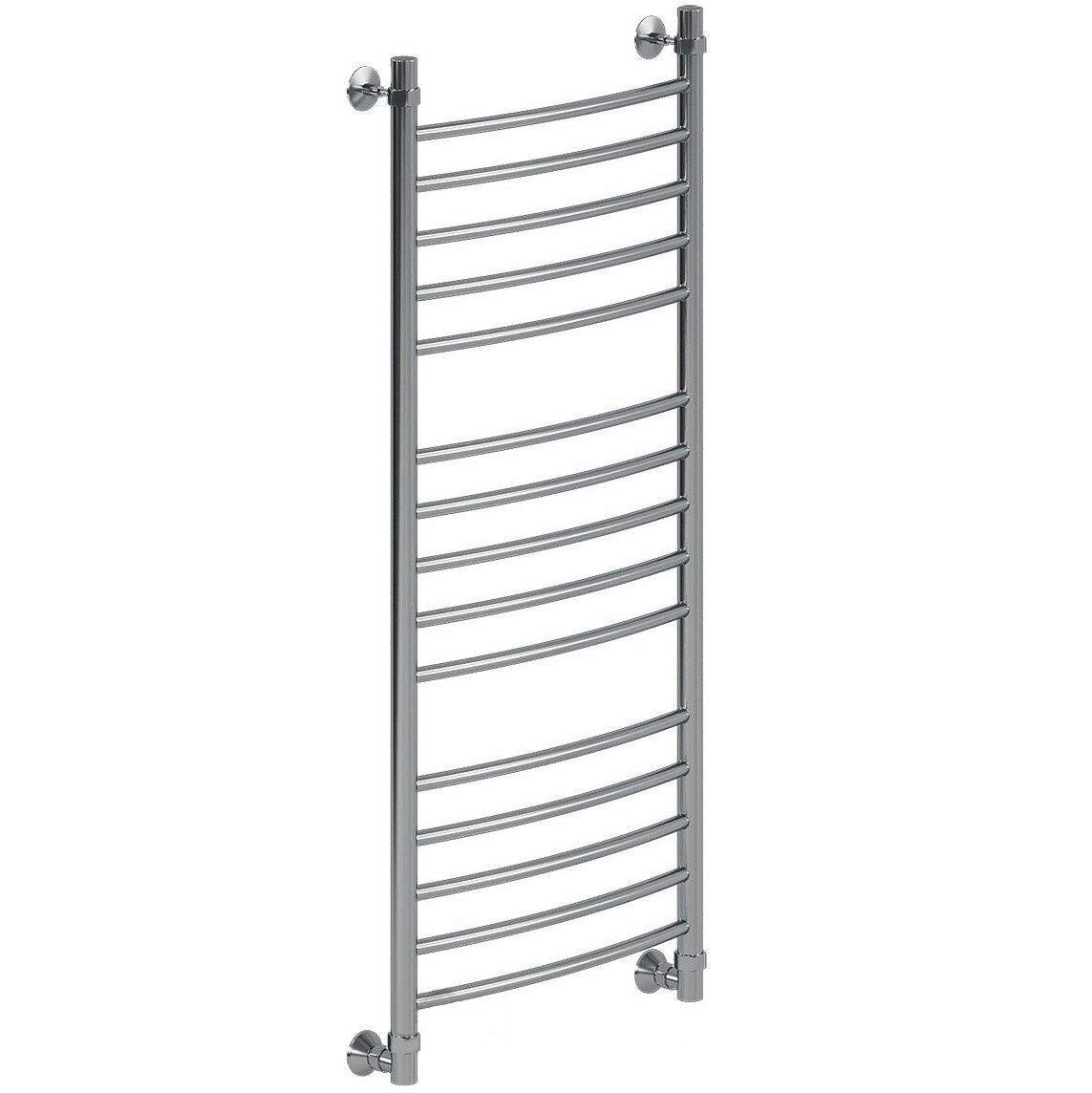 Изображение товара Водяной полотенцесушитель Ника Arc 120x40 хром нержавеющая сталь