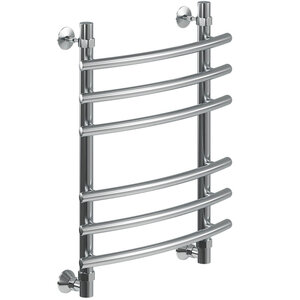 Изображение товара Полотенцесушитель водяной Ника Bamboo, высота 60 см, ширина 50 см, хром, ЛБ 6 60/40