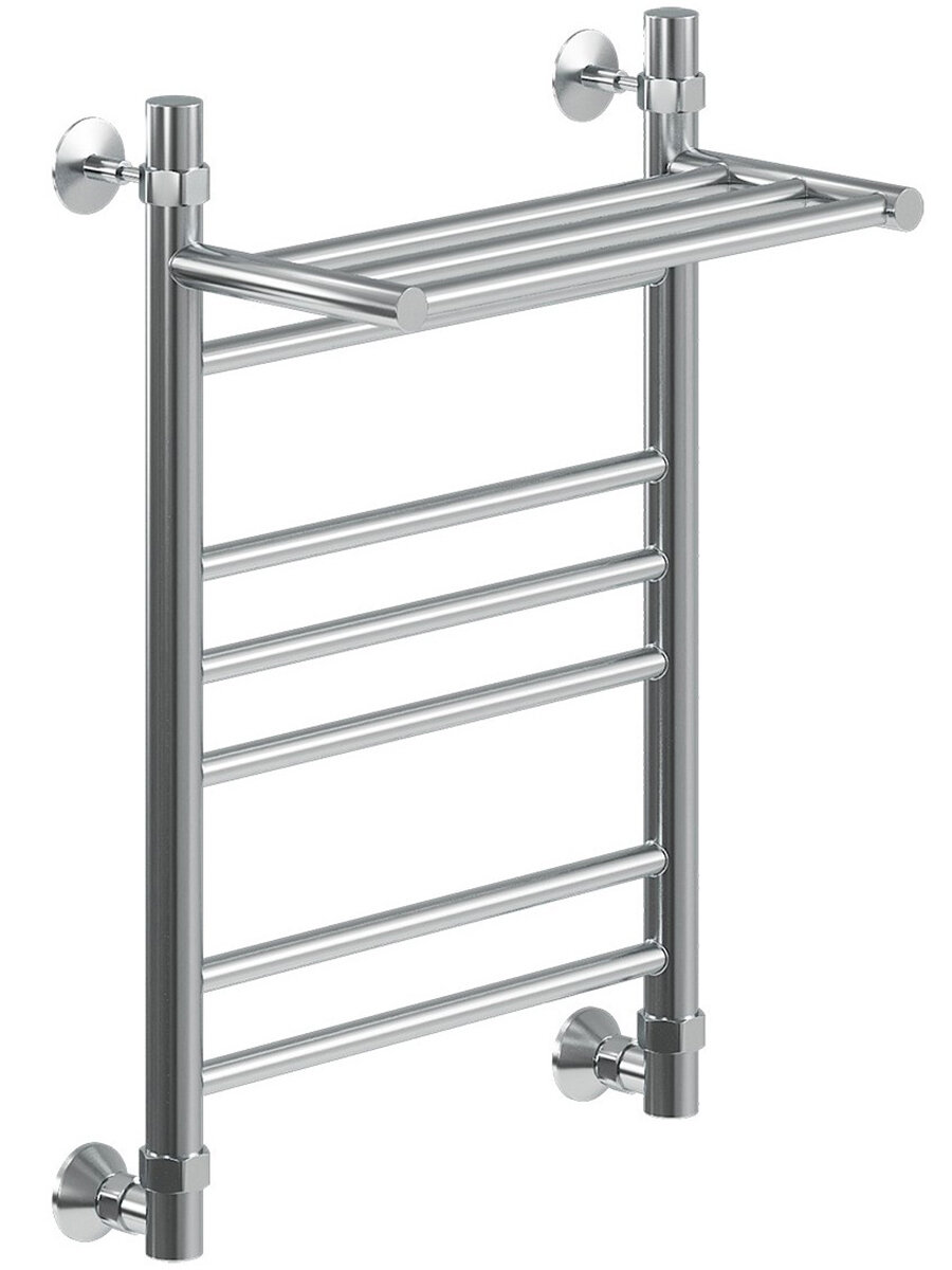 Изображение товара Полотенцесушитель водяной Ника Classic 60 см с полкой хром