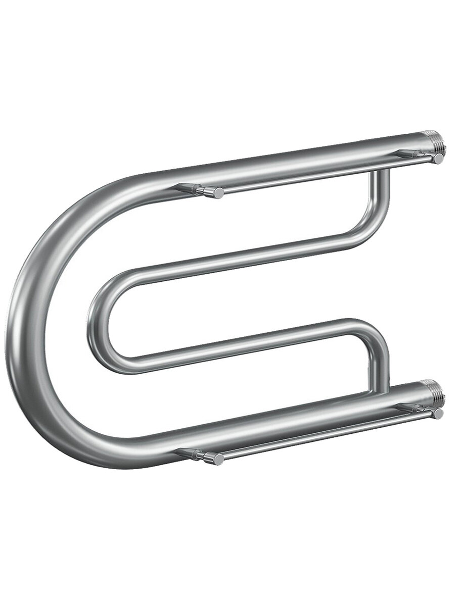 Изображение товара Полотенцесушитель водяной Ника Econ с полкой, хром, 32х100 см