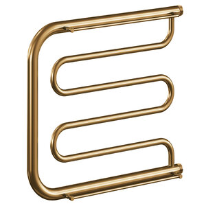 Изображение товара Полотенцесушитель водяной Ника Econ, высота 50 см, ширина 40 см, с полкой, бронза, ПМ 50/40 бронза