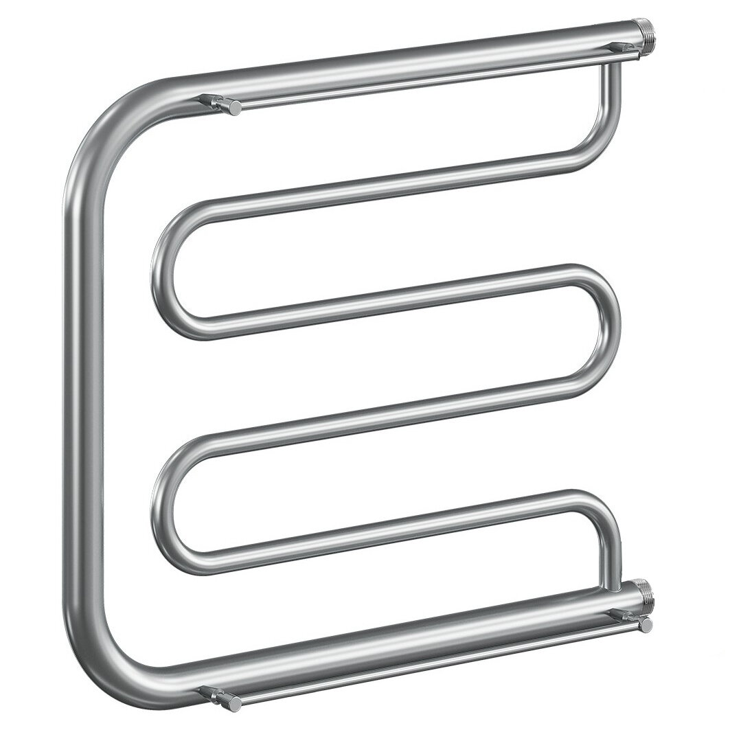 Изображение товара Водяной полотенцесушитель Ника Econ 50х50 см с полкой хром водяной