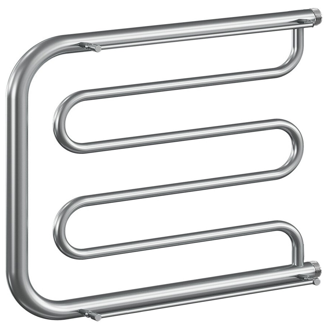 Изображение товара Полотенцесушитель Ника Econ ПМ 60/100 с полкой — водяной, хром