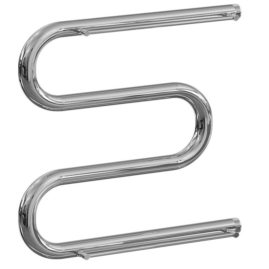 Изображение товара Водяной полотенцесушитель Ника Simple 50x50 с полкой хром Россия