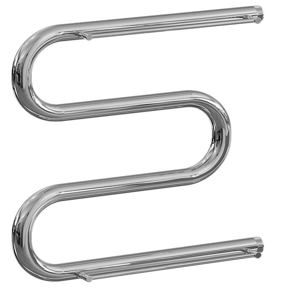 Изображение товара Водяной полотенцесушитель Ника Simple высота 50 см ширина 60 см с полкой хром