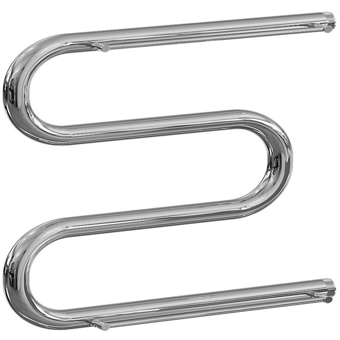 Изображение товара Ника Simple водяной полотенцесушитель 60x80 с полкой хром