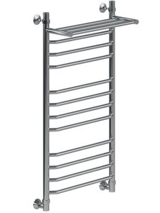 Изображение товара Полотенцесушитель водяной Ника Trapezium, высота 100 см и ширина 50 см с полкой