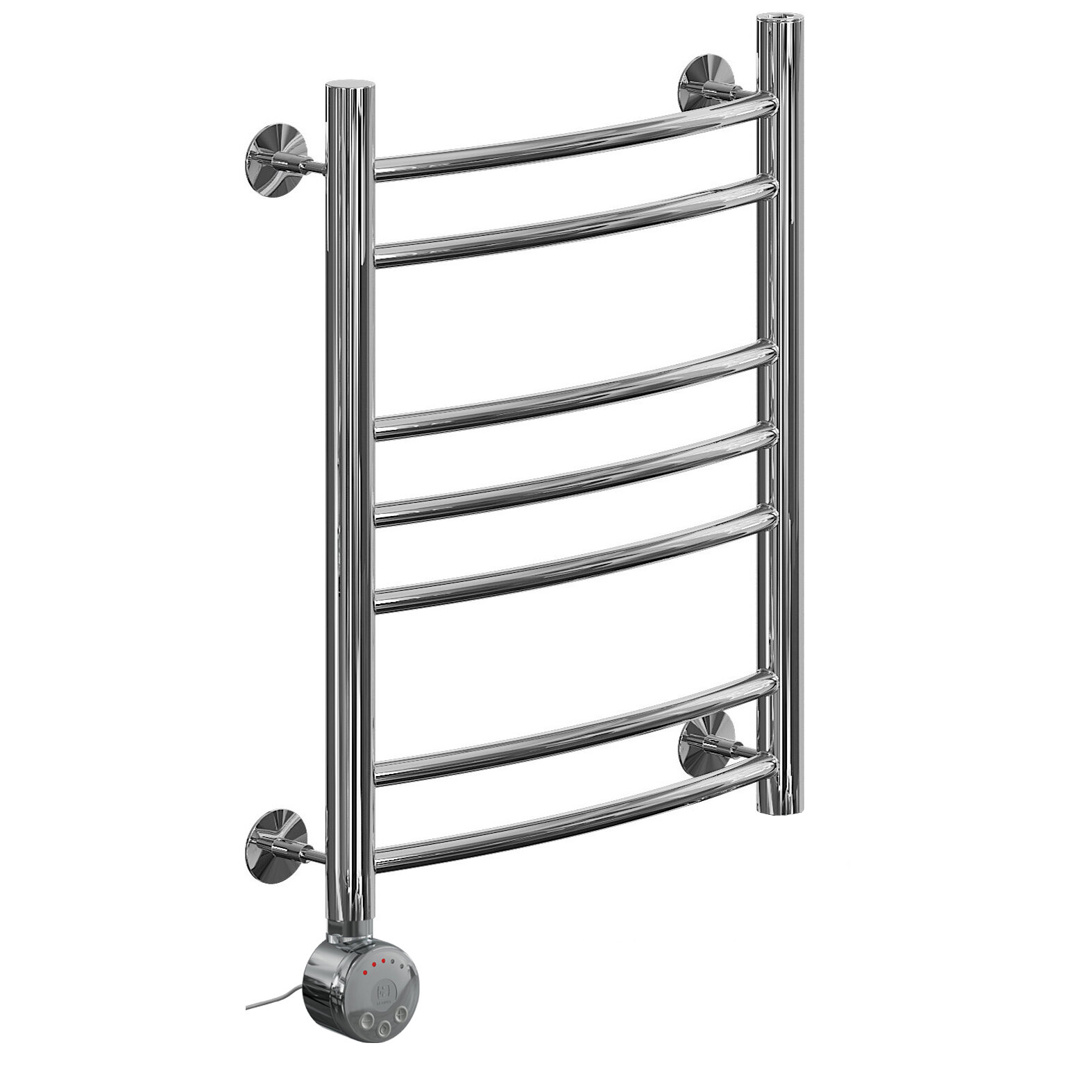 Изображение товара Электрический полотенцесушитель Ника Arc 60 см хром с ТЭН и регулятором