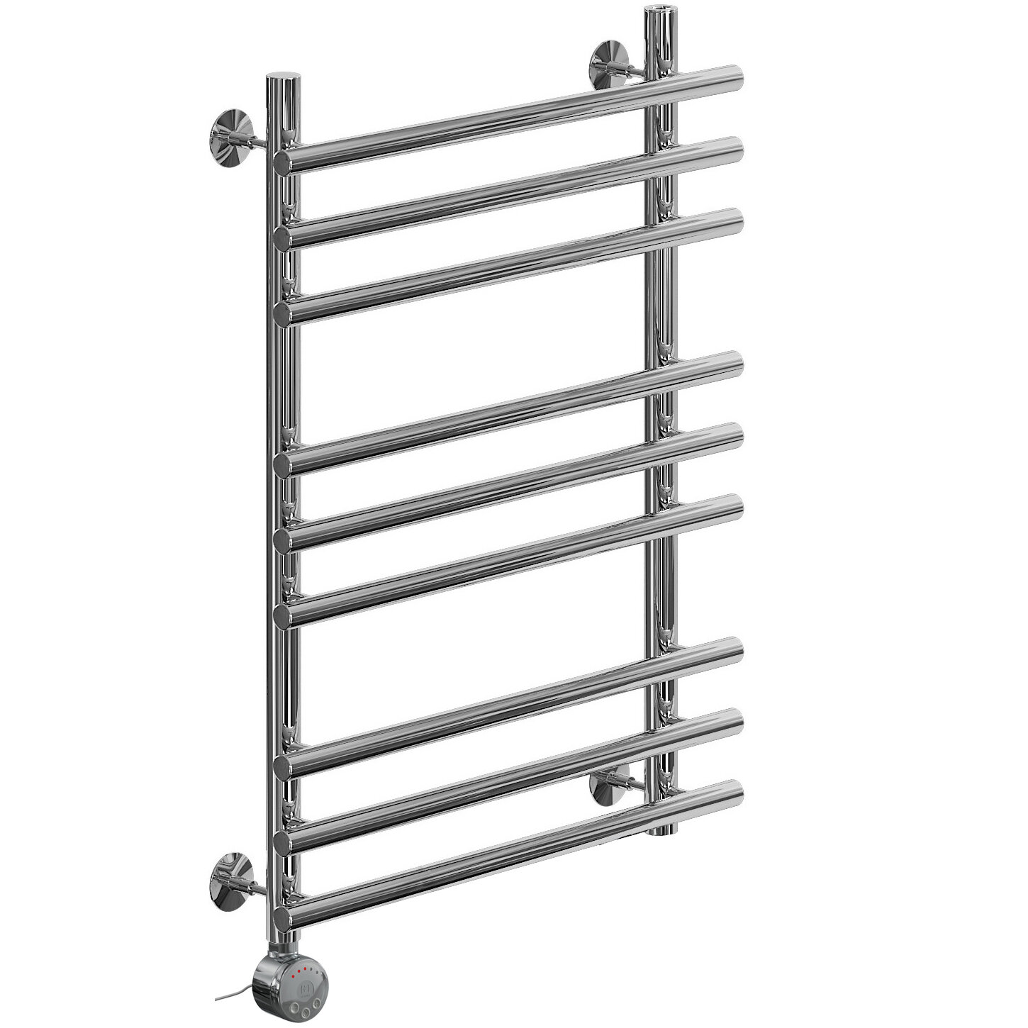 Изображение товара Электрический полотенцесушитель Ника Bamboo 80x50 см, хром, левое подключение