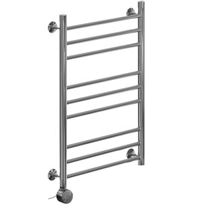 Изображение товара Полотенцесушитель электрический Ника Classic, высота 80 см, ширина 60 см, подключение слева, хром, ЛП Г2 80/60