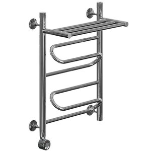 Изображение товара Электрический полотенцесушитель Ника Curve 60 см с полкой хромированный