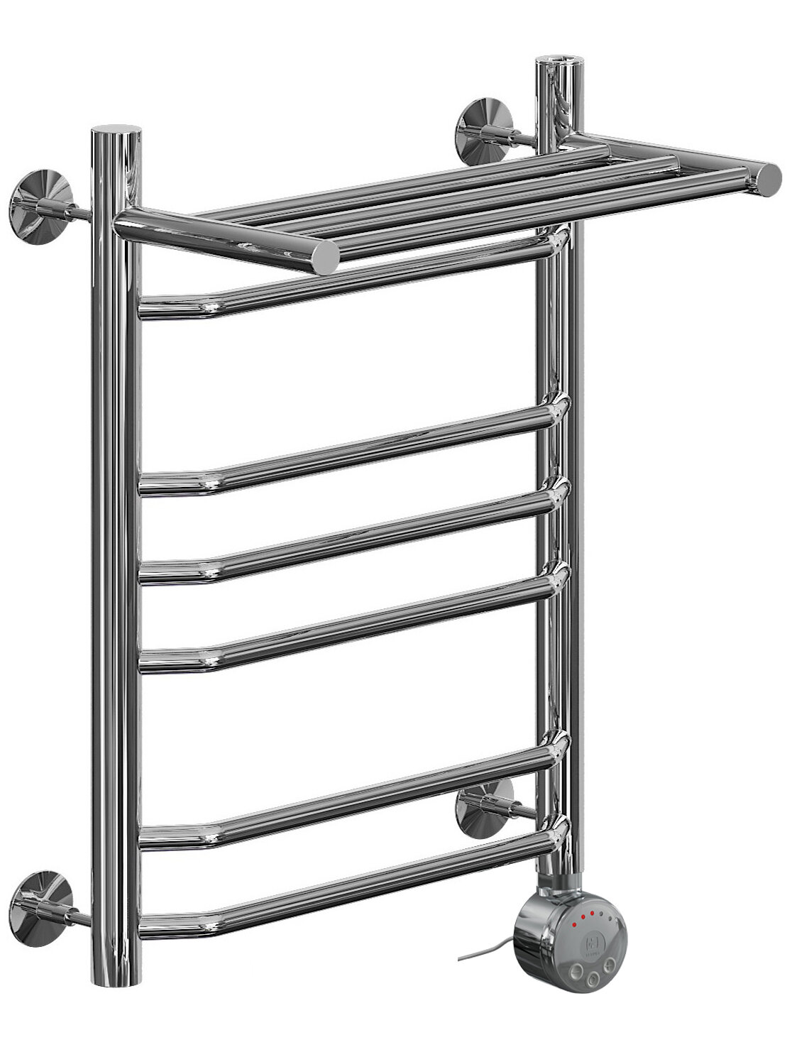 Изображение товара Электрический полотенцесушитель Ника Trapezium 60x50 с полкой хром