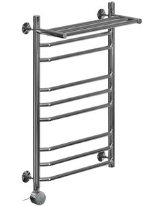 Изображение товара Электрический полотенцесушитель Ника Trapezium 80 см с полкой хромованный