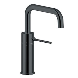 Изображение товара Смеситель Nobili Velis VE125118/3FLP для раковины, без донного клапана, цвет черный глянцевый