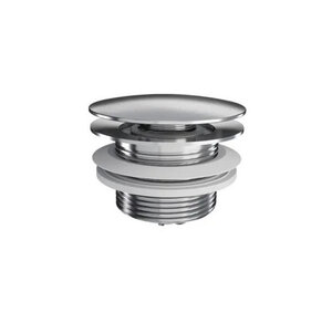 Изображение товара Донный клапан Excellent для ванны, click-clack, универсальный, цвет хром, ARIN.3485.01CR