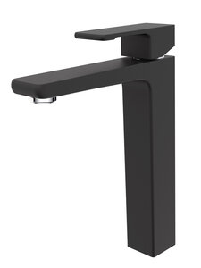 Изображение товара Смеситель для раковины Kaiser Elite 01111-2 черный германский дизайн
