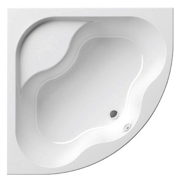 Изображение товара Акриловая угловая ванна Ravak Gentiana 150x150 см с гидромассажем, белая
