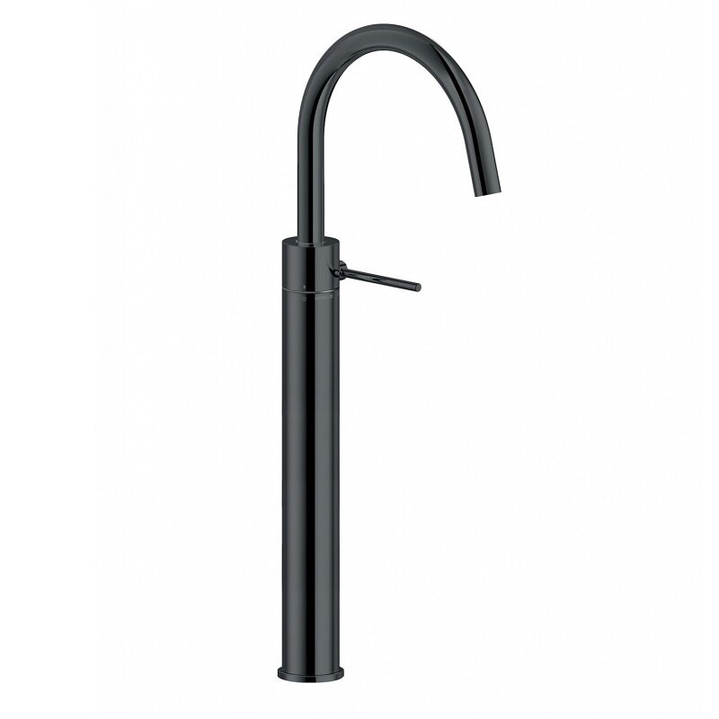 Изображение товара Смеситель Nobili Velis VE125148/3FLP для раковины, без донного клапана, цвет черный глянцевый