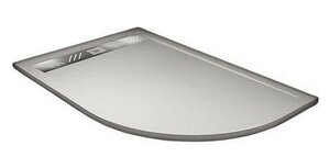 Изображение товара Душевой поддон Veconi Tezeo stone, 120 х 90 см, асимметричный, белый матовый, левый/правый, TZ06L/R